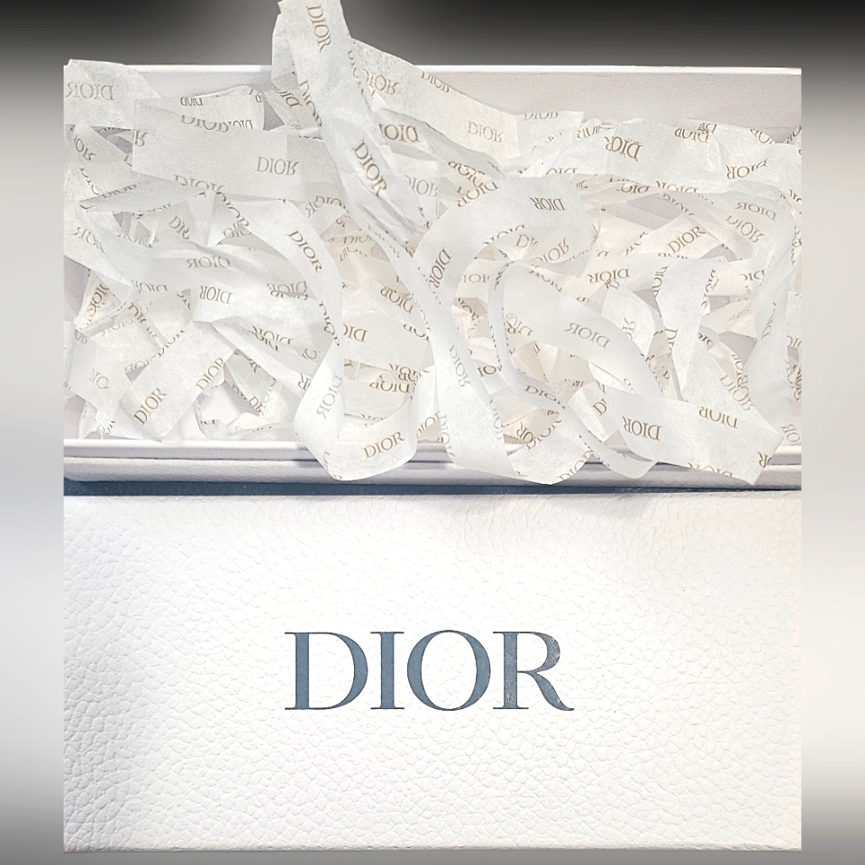 Authentic Dior Box With Tissue Paper